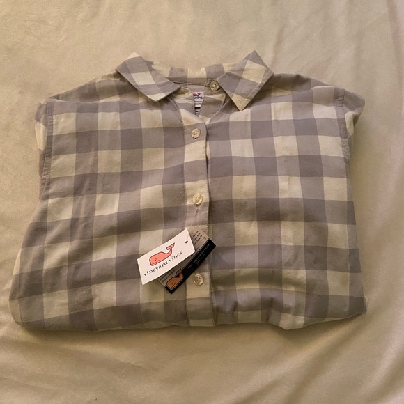 NWT Vineyard Vines Flannel - Picture 1 of 5